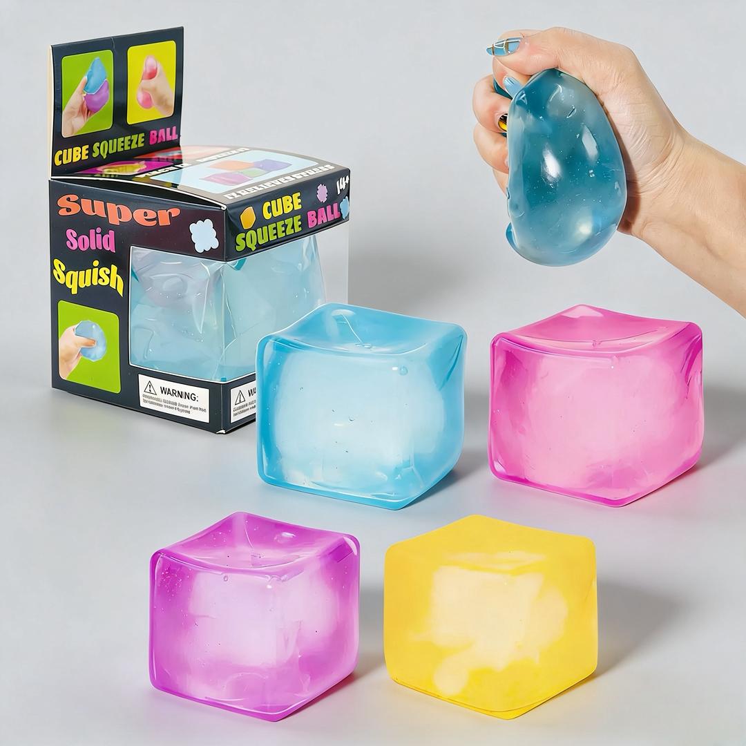 Cube Squeeze Ball